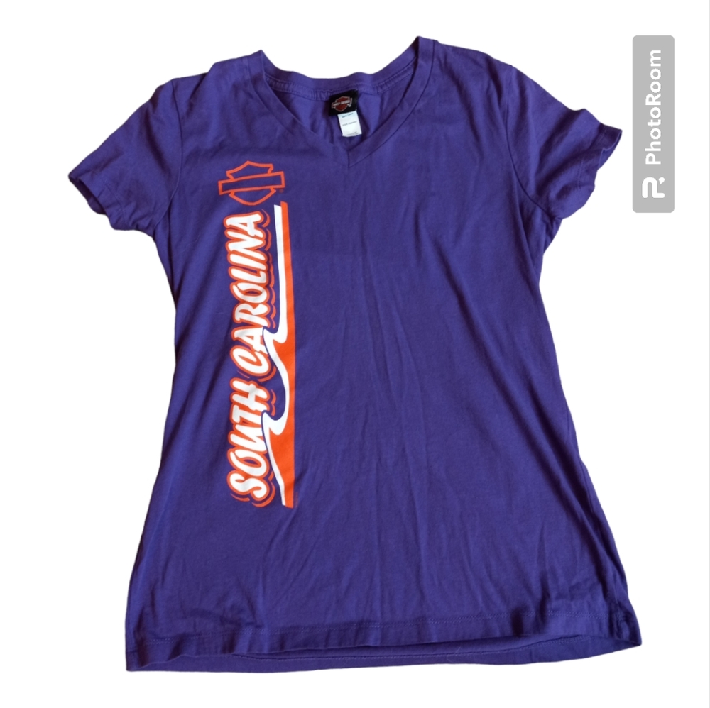 Harley-Davidson, Size Small, South Carolina- V-neck